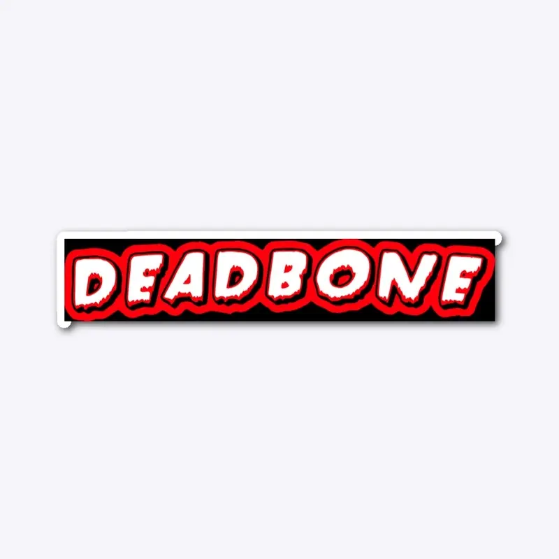 Deadbone white merch 